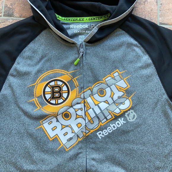 Reebok Boston Bruins zip up hoodie. - Picture 2 of 7